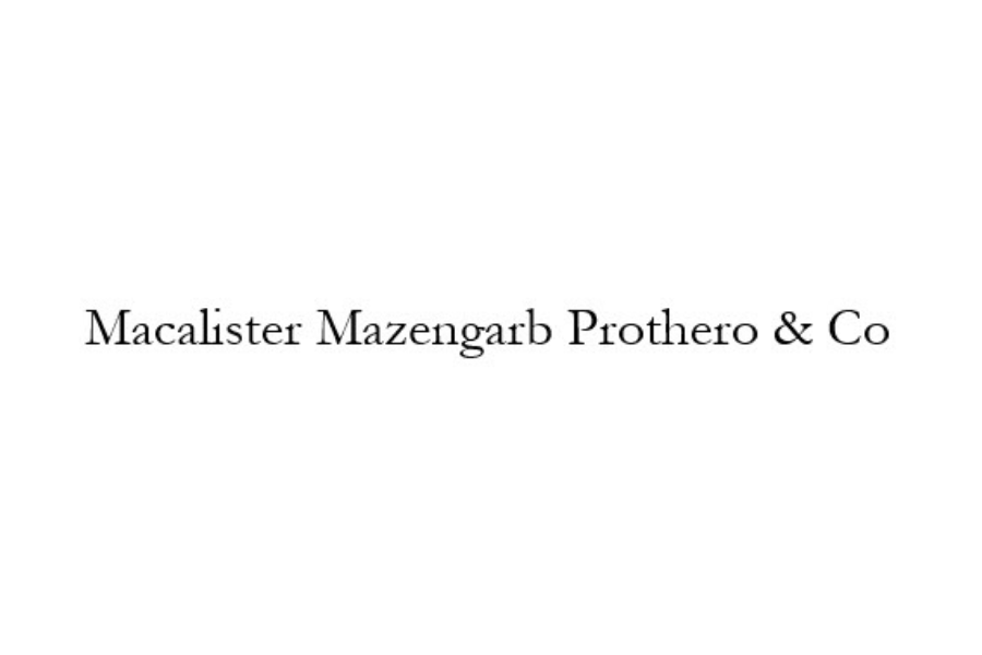 Macalister Mazengarb Prothero logo